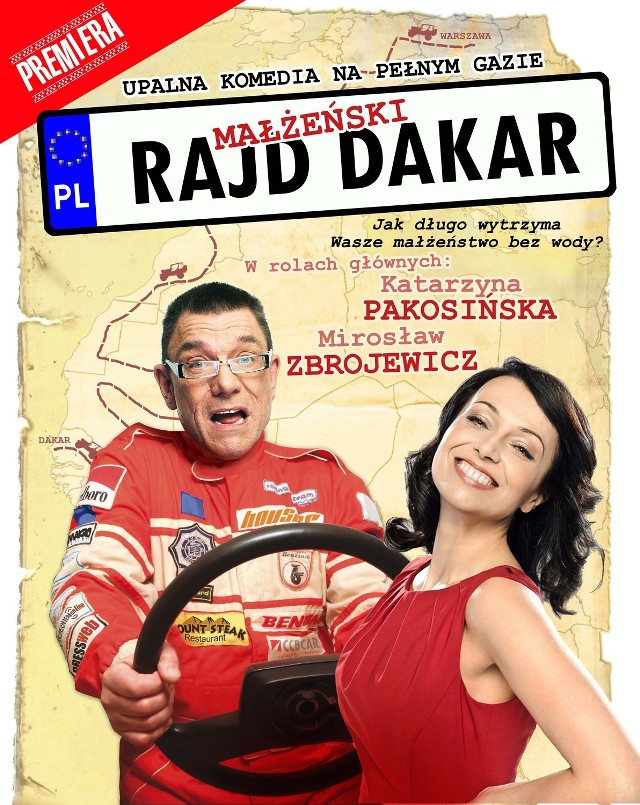 Małżeński Rajd Dakar w Łodzi