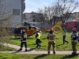 Wypadek w Piekarach Śląskich. Doszło do potrącenie dziecka. Na miejscu lądował śmigłowiec LPR