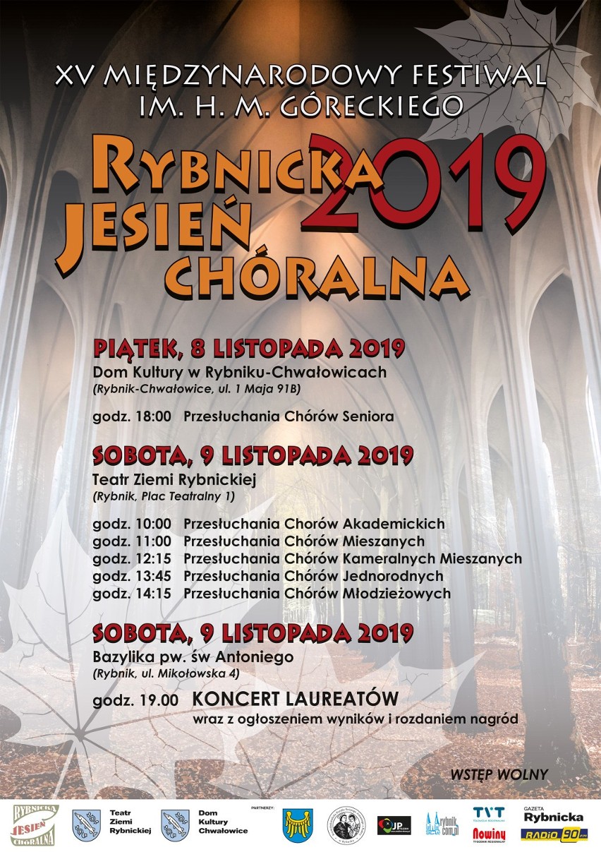 XV Międzynarodowy Festiwal Rybnicka Jesień Chóralna...