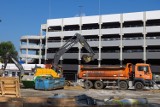 Rybnik: budowa wielopoziomowego parkingu na Hallera dobiega końca [ZOBACZ ZDJĘCIA]