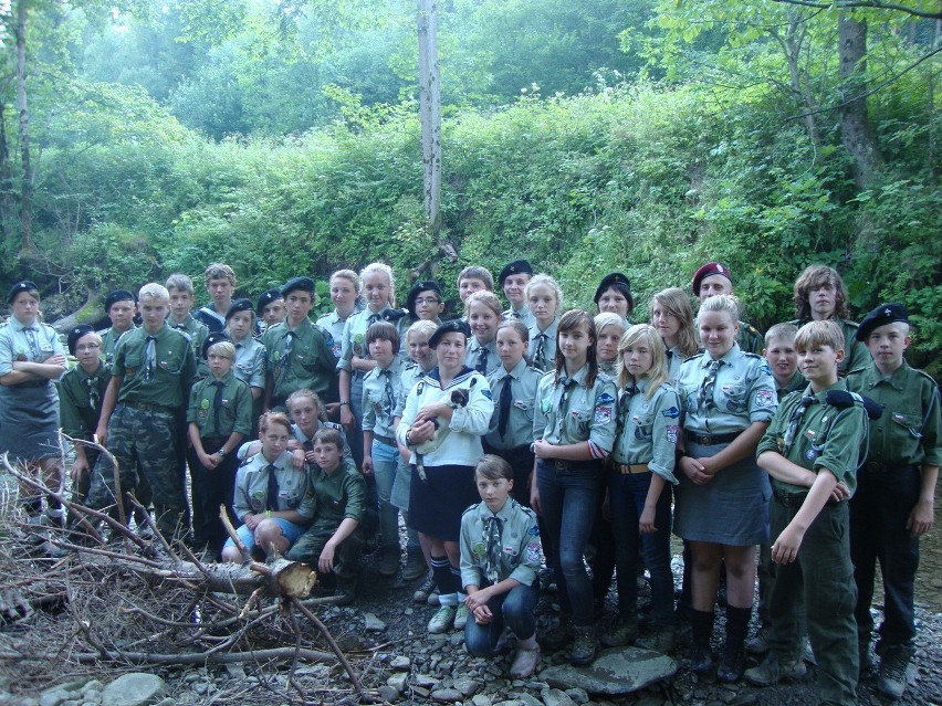 W Potęgowie również odbył się obóz survivalowy, którego...