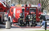 Pożar na Witominie. Na miejscu pracują cztery zastępy straży pożarnej