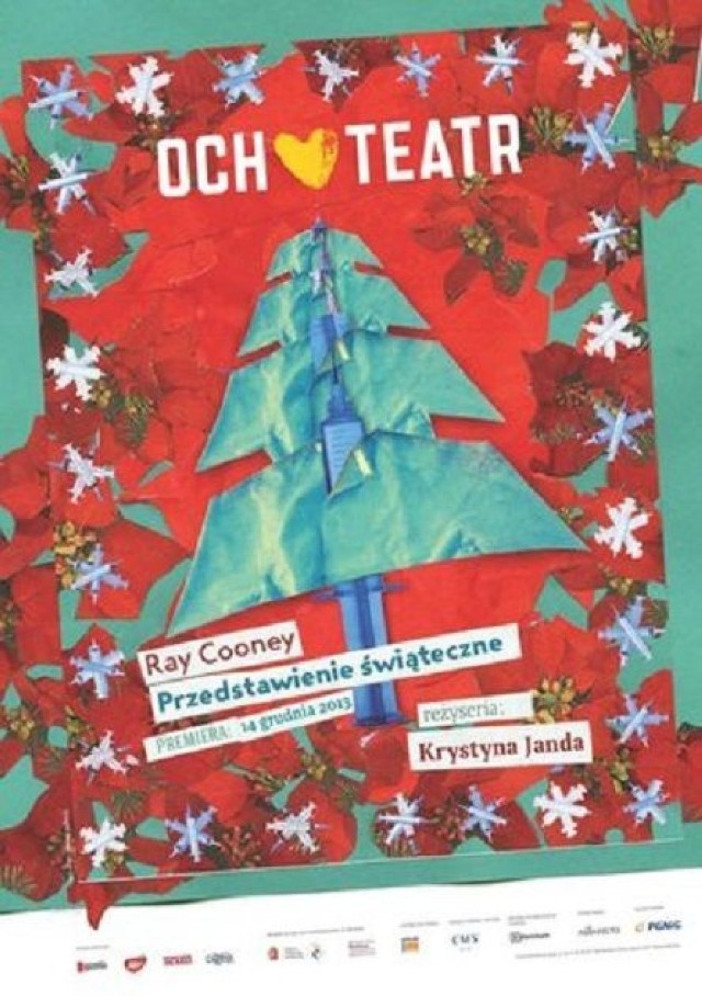 Plakat do Przedstawienia świątecznego w Och - Teatrze.