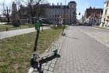 Toruń. Hulajnogi Lime znikną z ulic na sezon jesienno-zimowy. Co z Boltem? [zdjęcia]