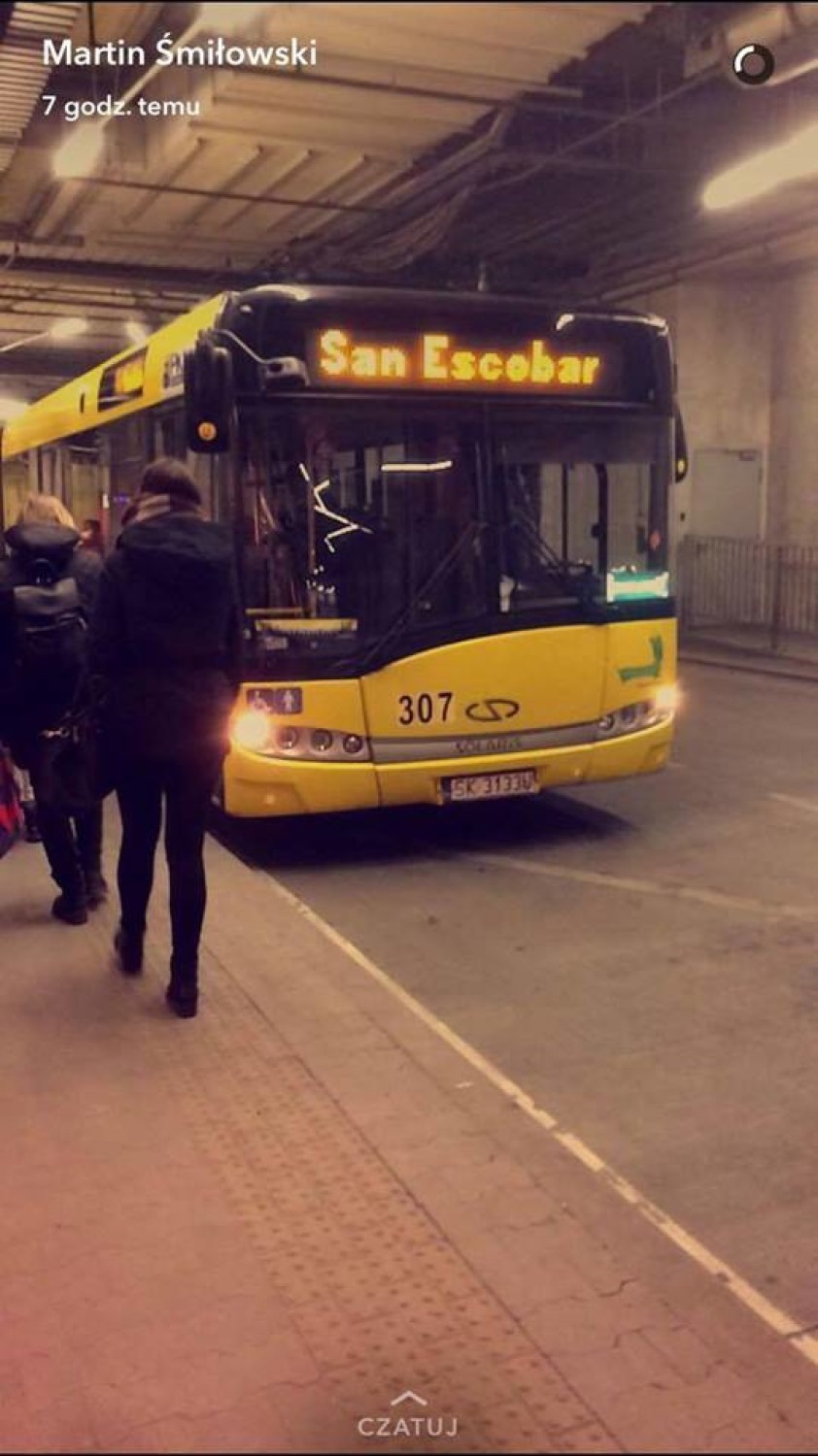 Śląscy kierowcy autobusów... mają poczucie humoru [ZDJĘCIA]