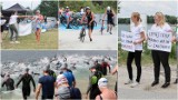 Radłów. Sportowcy-twardziele na Grupa Azoty Triathlon Radłów 2022. W niedzielę drugi dzień zmagań sportowców i utrudnień w ruchu na DW 975