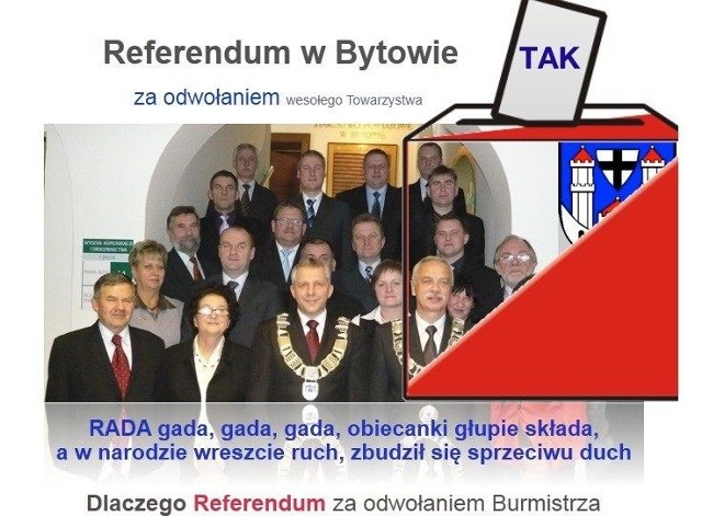 Grafika ze strony internetowej promującej referendum