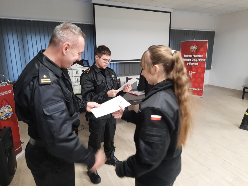 Szkolenie dla strażaków ochotników w Wągrowcu