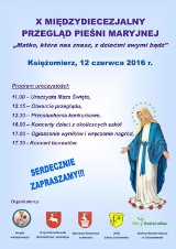 Już w niedzielę przegląd Pieśni Maryjnej w Księżomierzy (PROGRAM)