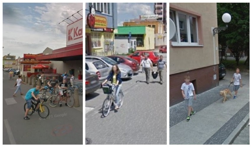Zdjęcia z Google Street View z Brzegu.