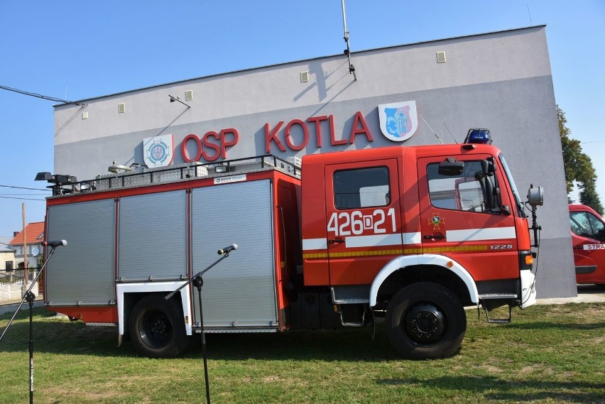 Nowy pojazd dla strażaków ochotników z OSP Kotla [ZDJĘCIA]