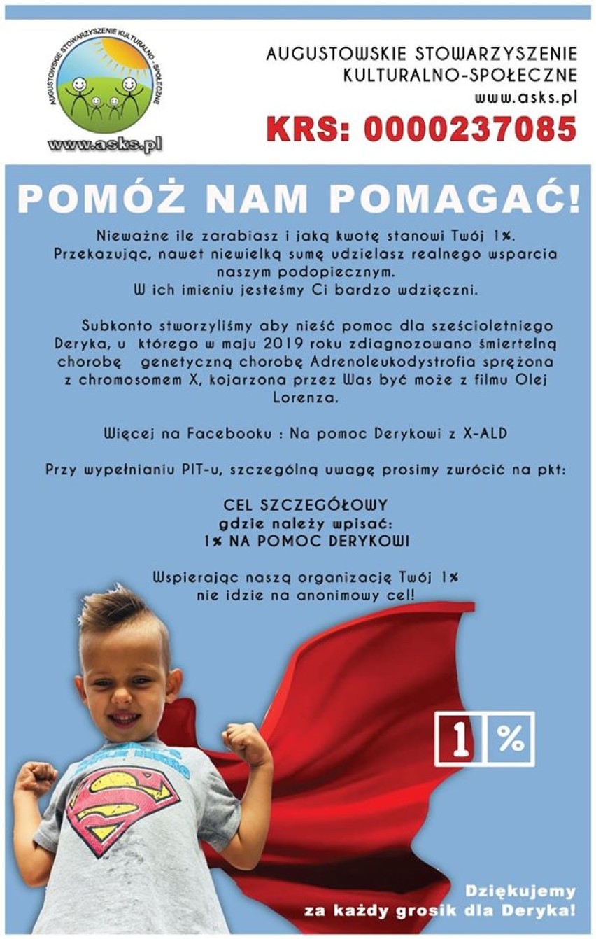 Kiermasz Charytatywny w Augustowie. Na pomoc Derykowi [Zdjęcia]