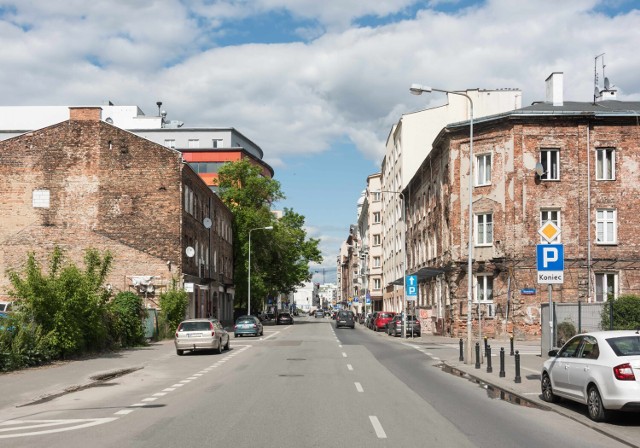 Ulica Okrzei ma zostać tak zrewitalizowana, aby współgrała z nowym mostem pieszo-rowerowym przez Wisłę