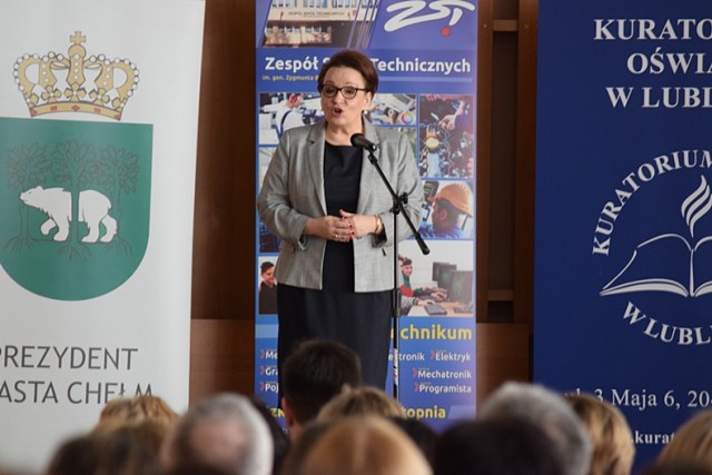 Minister Edukacji Narodowej z wizytą w Chełmie: stawiamy na szkoły branżowe