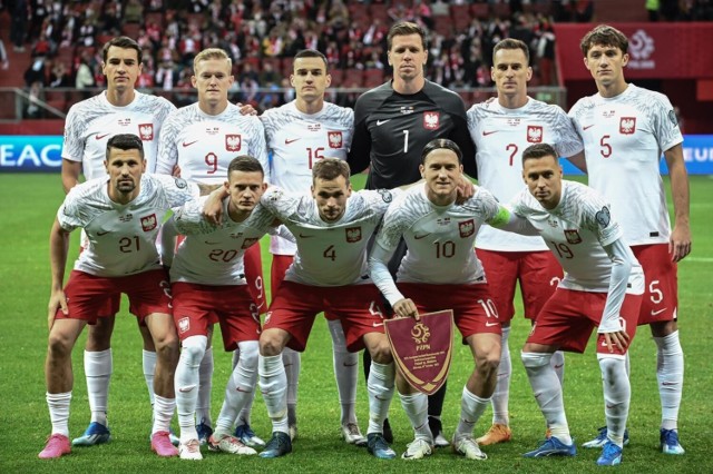 Reprezentacja Polski przed meczem z Mołdawią w Warszawie, który zremisowała 1:1
