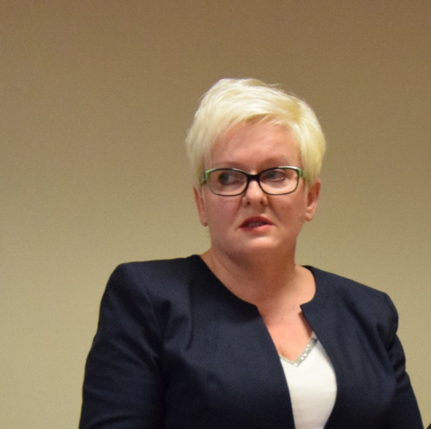 Jolanta Bagińska, przewodnicząca Rady Miasta w Sejnach