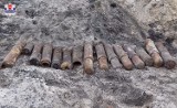 Puławy. Kilkadziesiąt pocisków rakietowych znaleziono na terenie powiatu