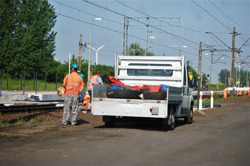 Prace modernizacyjne na stacji Inowrocław Rąbinek [zdjęcia]