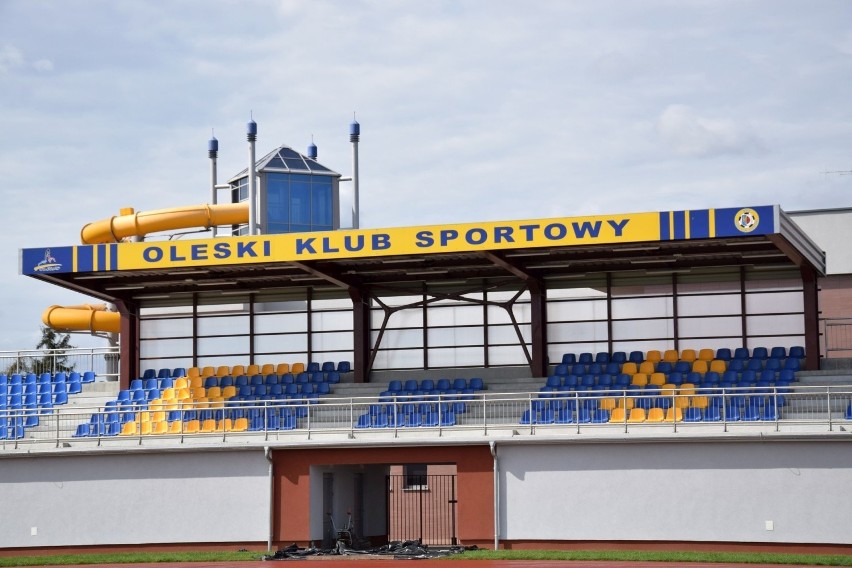 Stadion miejski w Oleśnie na finiszu modernizacji i...
