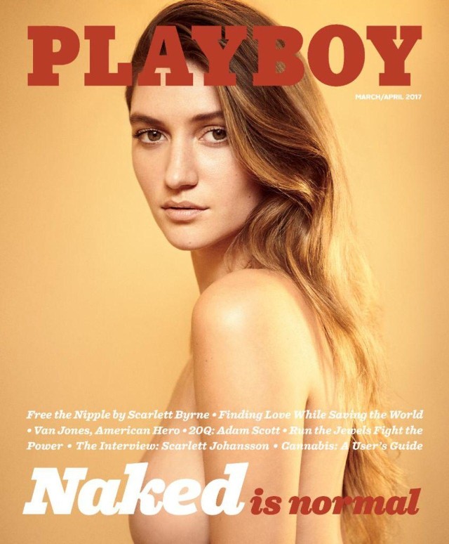 Playboy po roku wraca do nagości na okładkach! Zobaczcie nowy numer! [ZDJĘCIA]