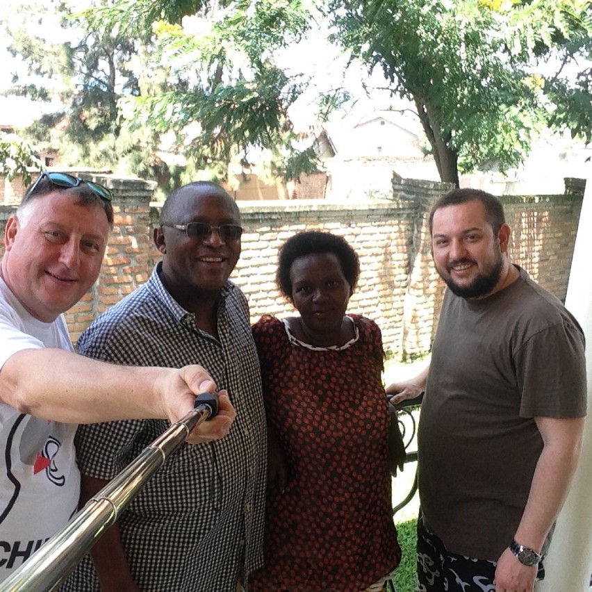 Jean Bosco z Rwandy gościł w gminie Chocz
