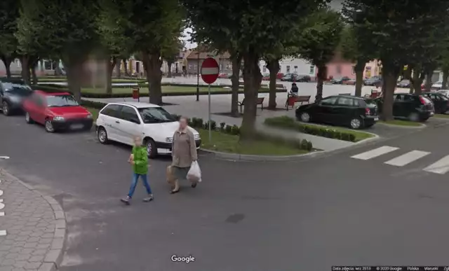 Książ Wielkopolski w Google Street View