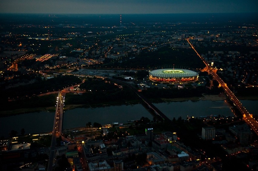 Ochrona Euro 2012 z powietrza. Zobaczcie unikalne zdjęcia!