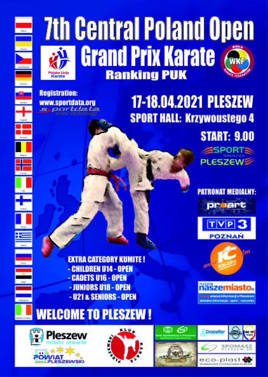 W międzynarodowym turnieju karate wezmą udział sportowcy z kilkudziesięciu klubów z kilku państw: Czech, Ukrainy, Niemiec oraz Polski
