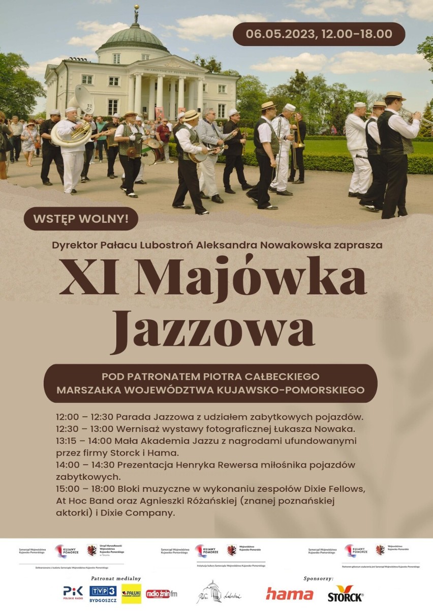 XI Majówka Jazzowa w Pałacu Lubostroń