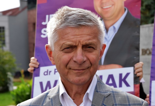 Marek Belka w Opolu. Udzielił poparcia Piotrowi Woźniakowi, nr 2 listy Lewicy do Sejmu