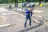 Skatepark w parku Marcinkowskiego - trwa budowa [ZDJĘCIA]