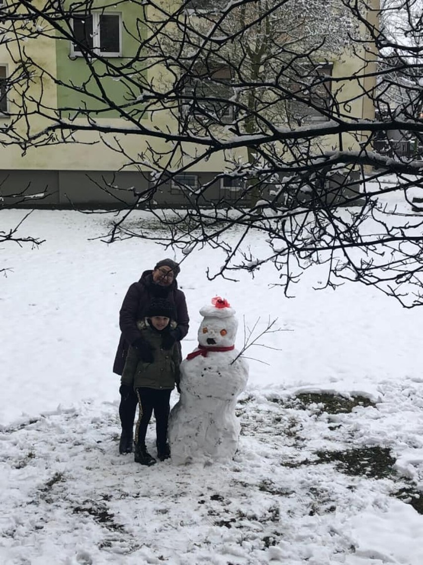 Zduńska Wola w śnieżnej szacie na ZDJĘCIACH naszych...