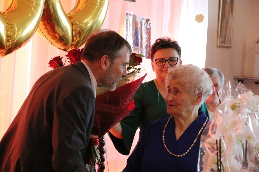 Dostojna Jubilatka z Wągrowca. Pani Joanna Bulska skończyła 100 lat.