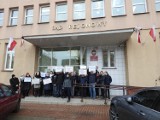 Protest pracowników Sądu Rejonowego  w Bielsku Podlaskim [ZDJĘCIA, WIDEO]