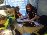 Dzień dziecka z policjantami: Przedszkolaki w komisariacie Poznań Jeżyce [ZDJĘCIA]