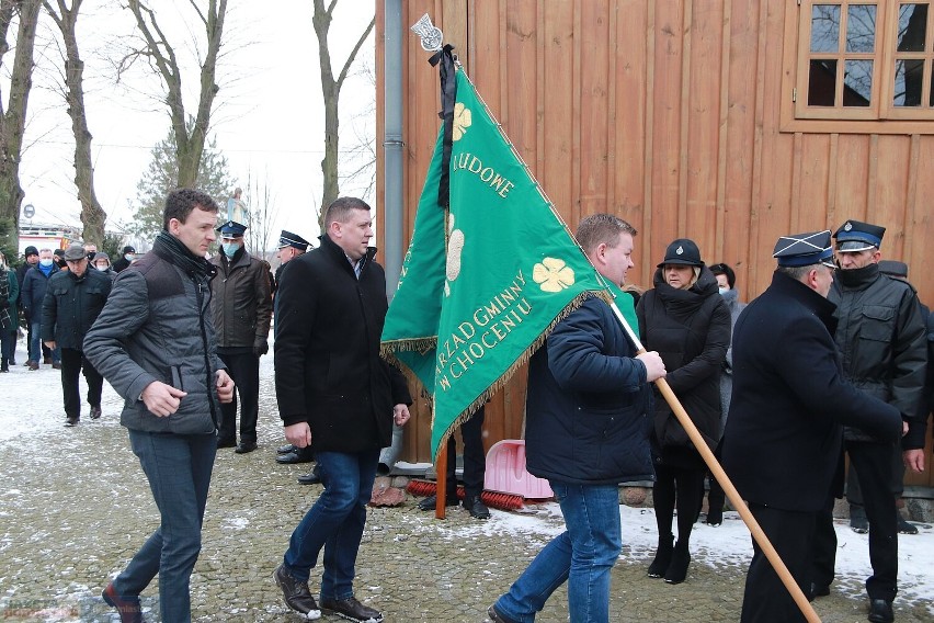 Pogrzeb Jana Kołaczyńskiego z Krojczyna, radnego, prezesa OSP, społecznika [zdjęcia]