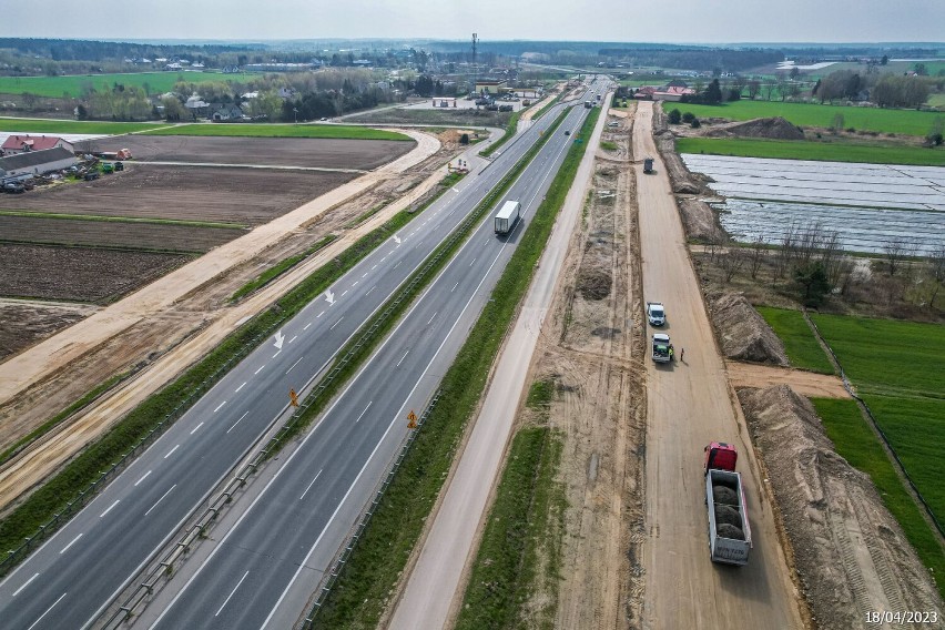 Budowa trasy S7 Płońsk - Czosnów
