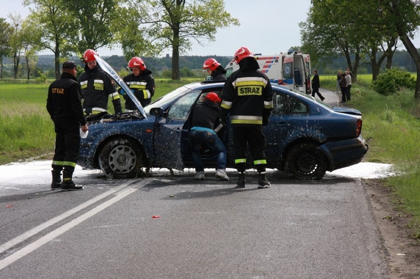 Syców: Wypadek koło Biedronki na Kaliskiej