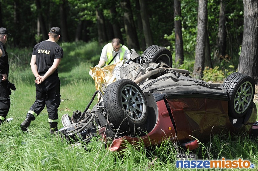 Dwoje studentów z Kalisza zginęło w wypadku pod Oleśnicą