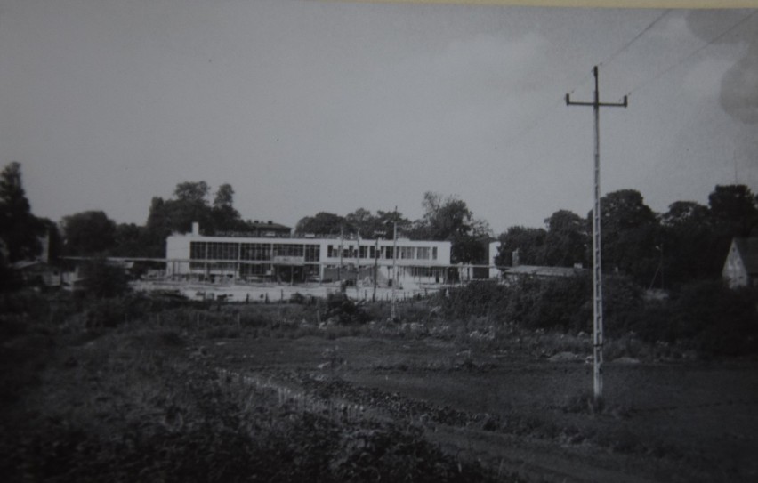 Rok 1977/76, budowa dworca autobusowego w Szczecinku