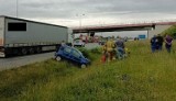 Wypadek na autostradzie A1 - zginęła jedna osoba. Bardzo poważne utrudnienia w ruchu na wysokości Knurowa