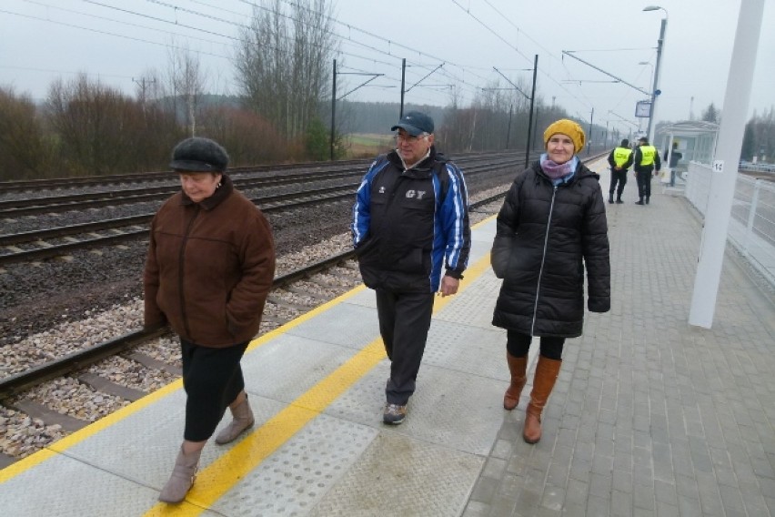 Peron na stacji Opoczno Płd. już otwarty