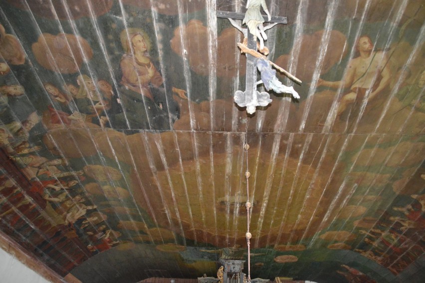 Remont stropu w cerkwi w Cyganku. Ruszyła zbiórka funduszy na renowację zabytkowych malowideł