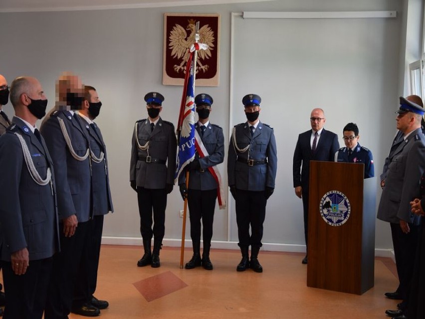 Święto Policji 2021 w Komendzie Powiatowej Policji w Pucku