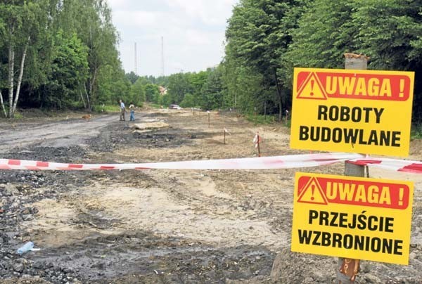 Roboty przy budowie obwodnicy miasta idą już pełną parą