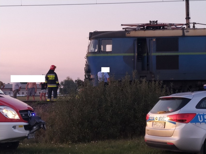 Znamy szczegóły akcji na torowisku w Biadkach, gdzie starszy mężczyzna rzucił się pod pociąg [GALERIA]