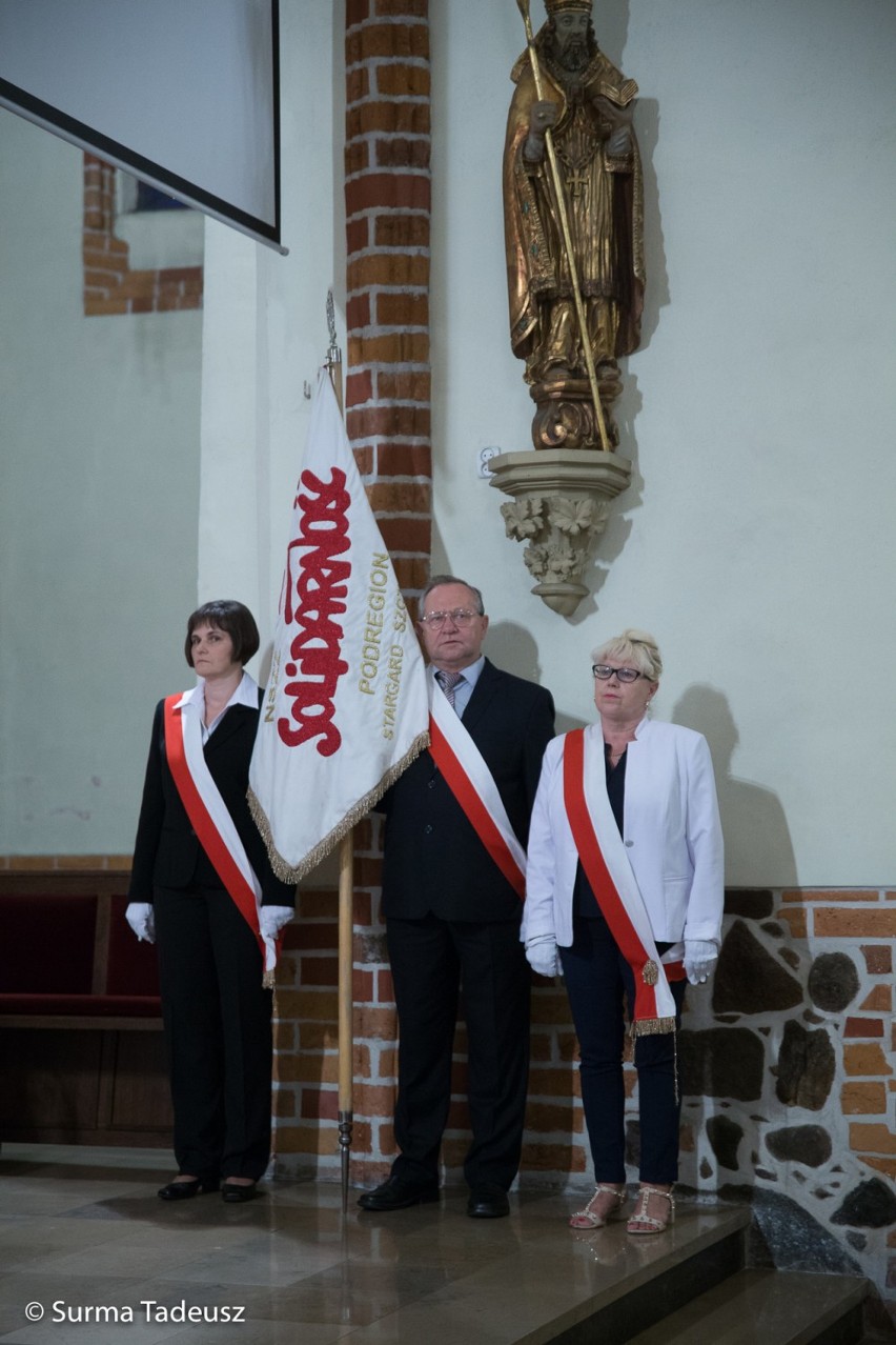 W Stargardzie uczcili 38. rocznicę podpisania porozumień sierpniowych w Szczecinie