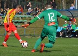 Falubaz Gran-Bud Zielona Góra pokonał Pogoń Świebodzin 3:0 (2:0) i pewnie zmierza do III ligi. Dwa gole Przemysława Mycana [ZDJĘCIA, WIDEO]