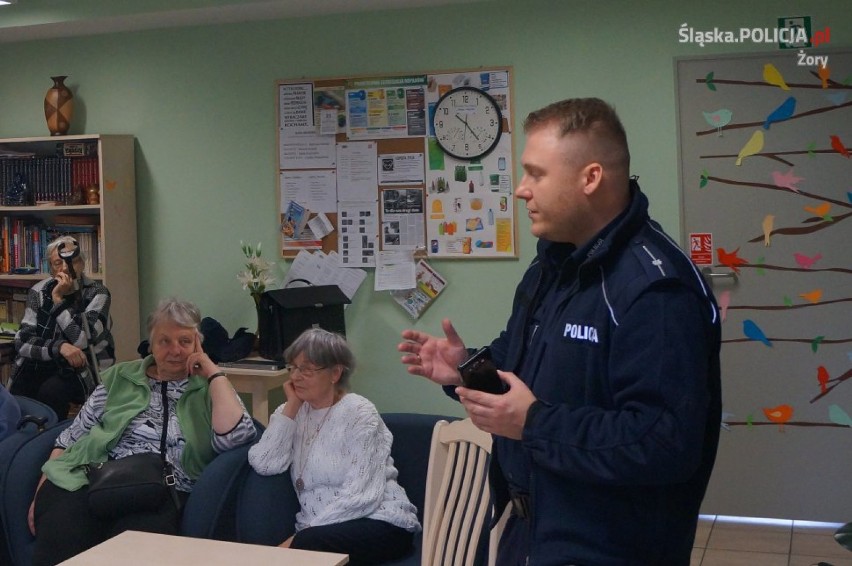 Policjanci w Żorach podsumowali spotkania z seniorami