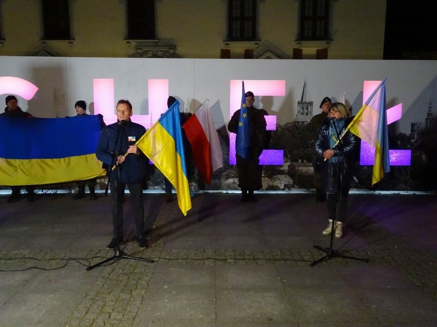 Akcje pomocy dla Ukrainy i solidarności z Ukrainą w Chełmnie...